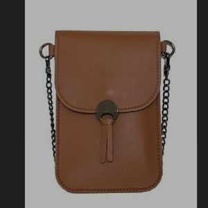 Save the Girls Brown Colorado Touch Screen Crossbo